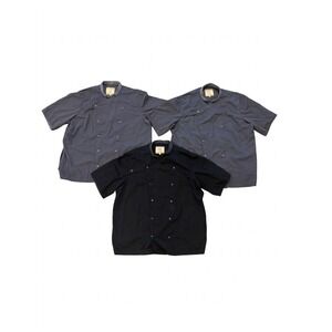 Hedley & Bennett Shirt Multicolor Sz 3X Essential Chef Kitchen Utility LOT OF 3